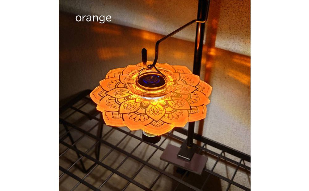 ゴールゼロ用シェード REN 蓮 マット 1個 アウトドア・インテリアに 川崎市自社工場一貫生産品[orange] 141305_MH10VC06