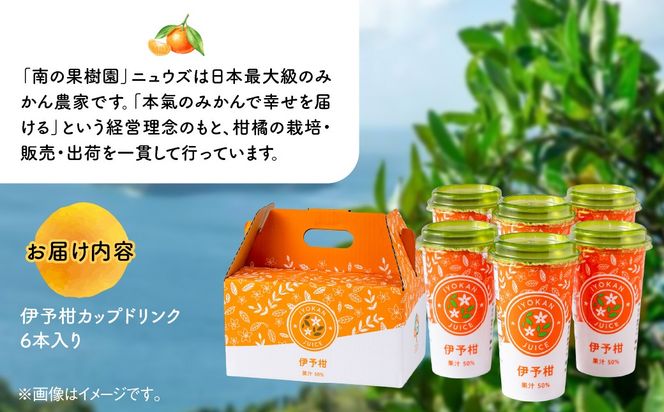 伊予柑カップドリンク6本入り IKTF041