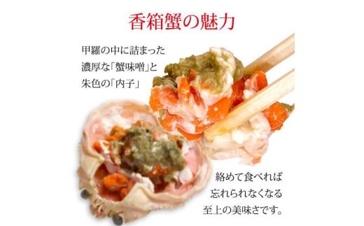 【11月12日～12月15日発送】石川県産 香箱蟹 せいこ 訳あり 大きめ 1kg 5～6匹 F6P-3482