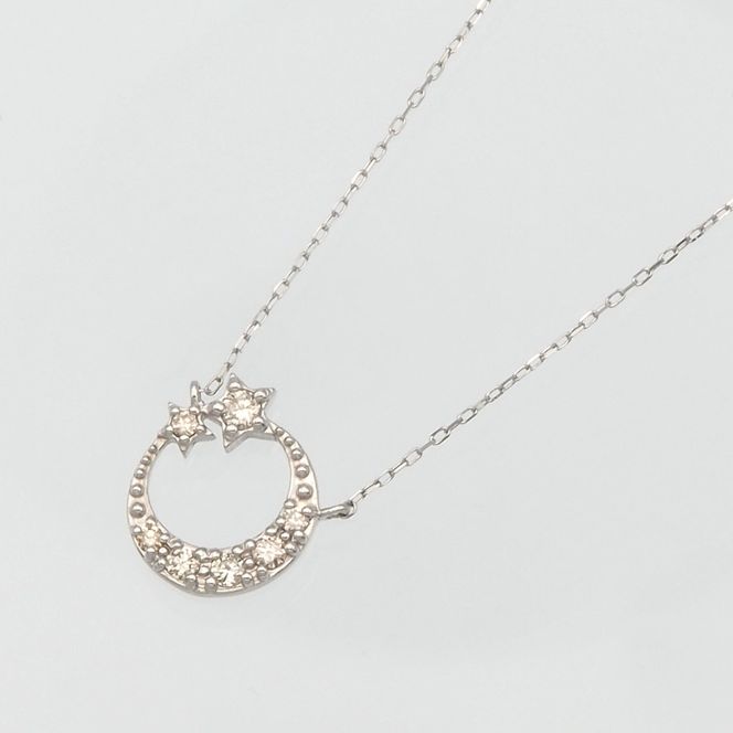 PT900/PT850 0.10ct ダイヤモンド ペンダントネックレス HH-019742 SWBT009