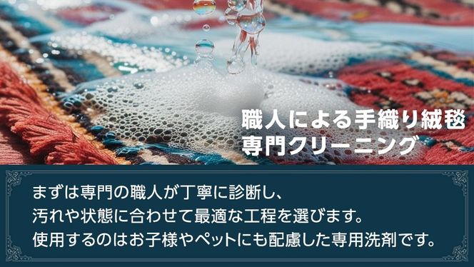 ＼選べるサイズ／宅配 絨毯 クリーニング チケット │ しっかり水洗いケアコース 宅配 クリーニング 洗濯 洗浄 清潔 じゅうたん ラグ カーペット 丸洗い マット ニオイ対策 大掃除 ダニ 対策 敷物