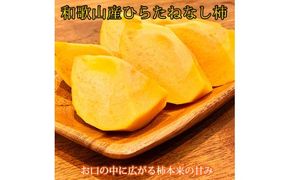 【2026年発送分予約】【ご家庭用わけあり】和歌山秋の味覚　平核無柿（ひらたねなしがき）3.5kg【uot740】