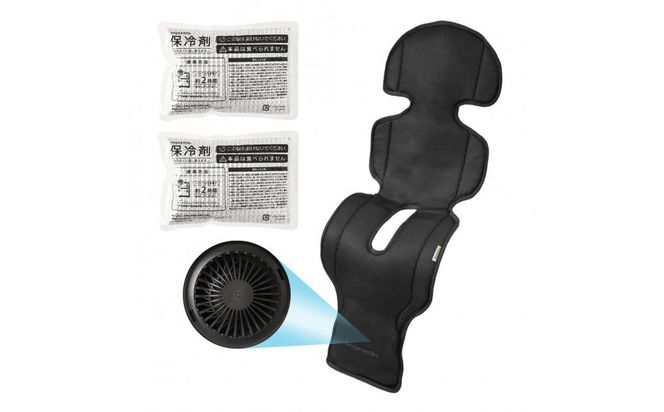 ちゃいなび ファンシート イージーコンフィーブリージー2（ブラック） 141305_LA08VC04