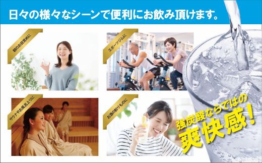 1AA1富士山の強炭酸水500ml×24本入