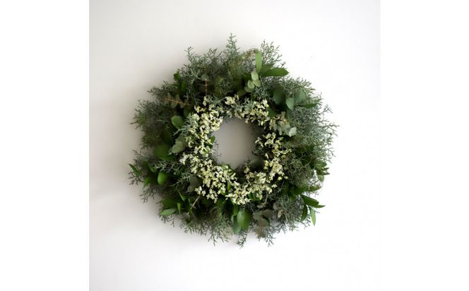 【母の日】森の香りのグリーンリース 313726_BC038