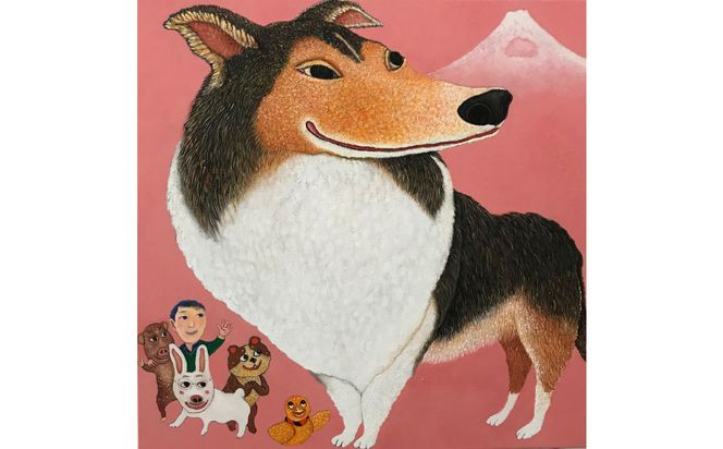 アーティストが描く愛しいペットのポートレート　S30号 142069_DK012