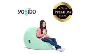 Yogibo Drop Premium（ヨギボー ドロップ プレミアム）＜ミント＞【ビーズクッション ビーズ 座椅子 椅子 クッション ビーズソファー ビーズソファ 新生活 プレゼント インテリア 家具 ベッド ゲーム】-[G763-17]