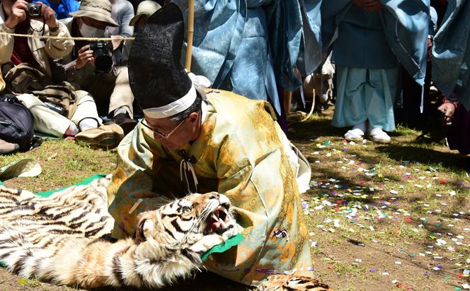 159-2012-03　5月5日（火）限定日帰りガイドツアー千年の歴史を伝える相模国府祭を訪ねる。（老舗松月のお弁当付）参加券（メールにて送信）