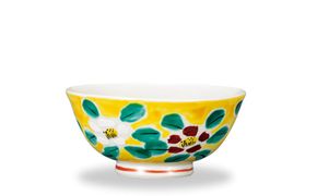 九谷焼 プチ飯碗 花文 a02 工芸品 茶碗 ご飯用 お茶碗 誕生日プレゼント 還暦祝い 古希 喜寿 米寿 退職 定年 プレゼント お祝い お返し お礼 