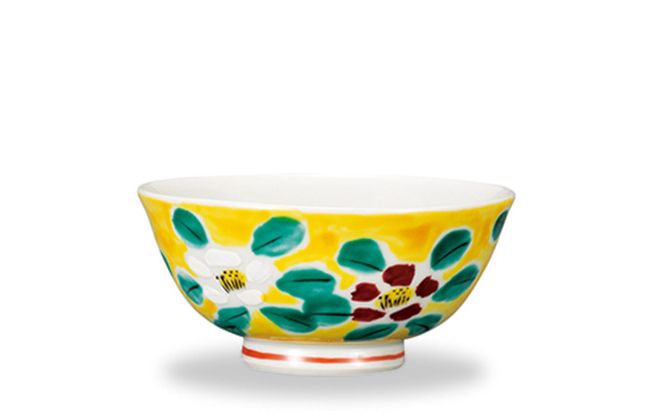 九谷焼 プチ飯碗 花文 a02 工芸品 茶碗 ご飯用 お茶碗 誕生日プレゼント 還暦祝い 古希 喜寿 米寿 退職 定年 プレゼント お祝い お返し お礼 