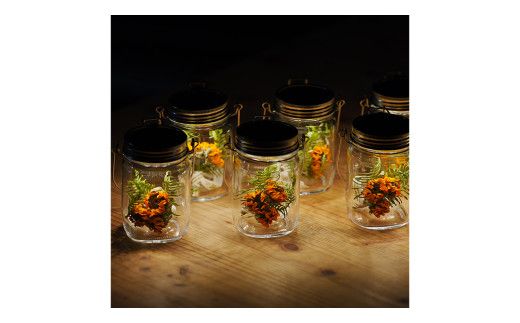 sonnenglas mini 38explore toreotto38 38kenkyujo8 ソネングラス ソーラーランタン ランタン ドライフラワー ギフト プレゼント 母の日 [EK022us]