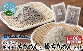 天日干しちりめんと梅ちりめん N0130-YZA0313