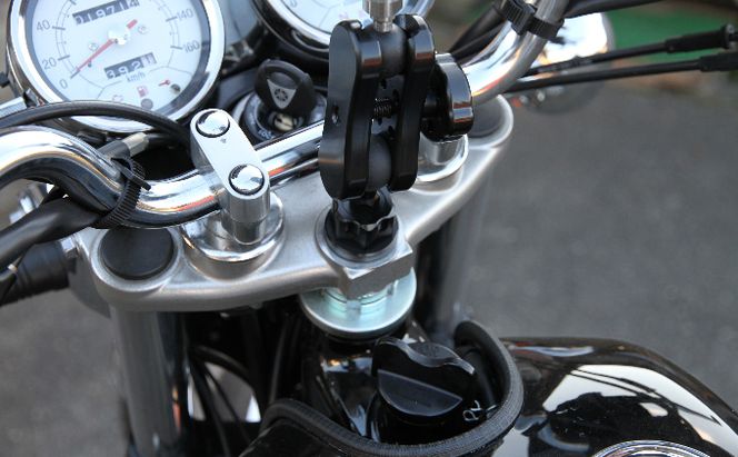 マルチマウントアームセットφ25-φ23　Honda（ホンダ）モンキー，NSR50 Yamaha（ヤマハ）SR400（01～）他用 N-F221-B23 雑貨 日用品