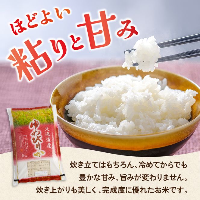 【新米予約】【12ヵ月定期便】令和8年産 ゆめぴりか 無洗米 5kg 北海道 留萌管内産 R004-241