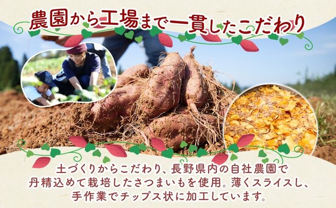 おいもチップス プレーン味 ハニーバター味 各90g×15袋 計30袋 食べ比べ さつまいも はちみつ バター スイーツ サクサク 食感 お茶請け 自社農園 手作業 信州チップス 贈り物 ギフト おいも日和 ねんりん 長野県 坂城町
