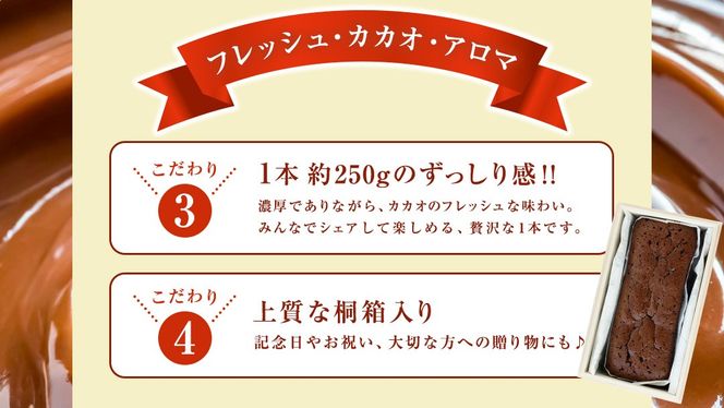 ガトーショコラ フレッシュ・カカオ・アロマ チョコレート チョコ ガトーショコラ テリーヌショコラ スイーツ デザート 高級 ギフト 贈り物 お礼 プレゼント 手土産 お菓子 [DJ64-NT]