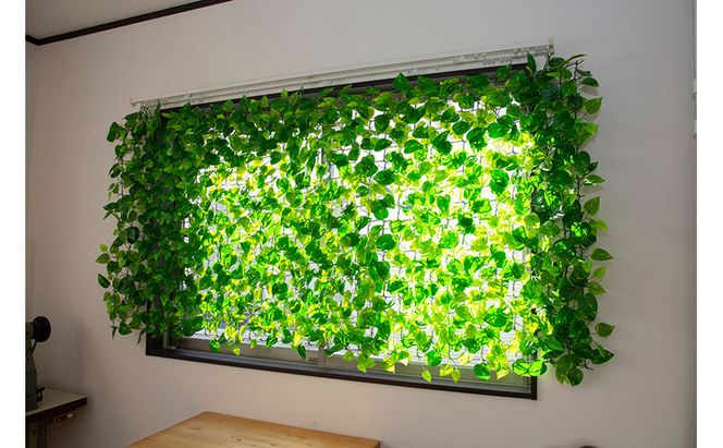 ＤＥＣＯ ＧＲＥＥＮ フェンス＆シェード GS-200LG ライトグリーン グリーンシェード  アイリスオーヤマ 1m×2m  日よけシェード ベランダ目隠し 窓 ベランダ 庭 グリーンカーテン グリーンフェンス サンシェード フェイクグリーン