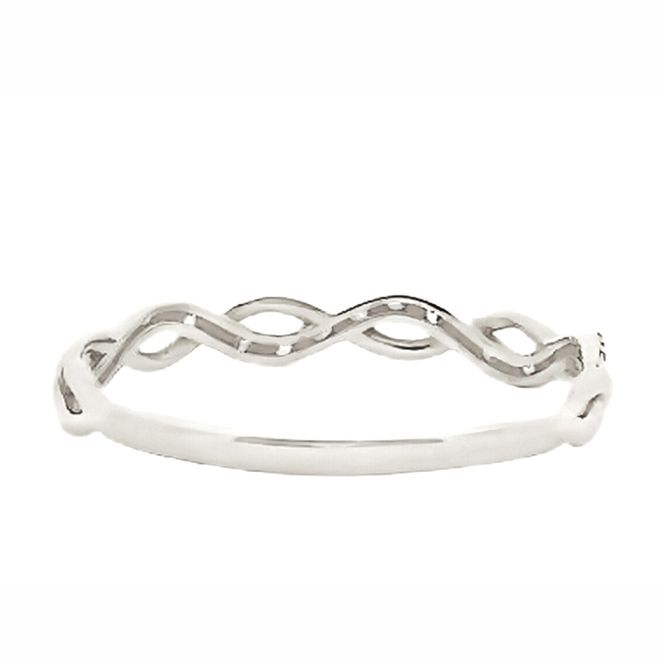 PT900 ツイストデザインダイヤリング 0.08CT　RADR-6903DI-P 188-122