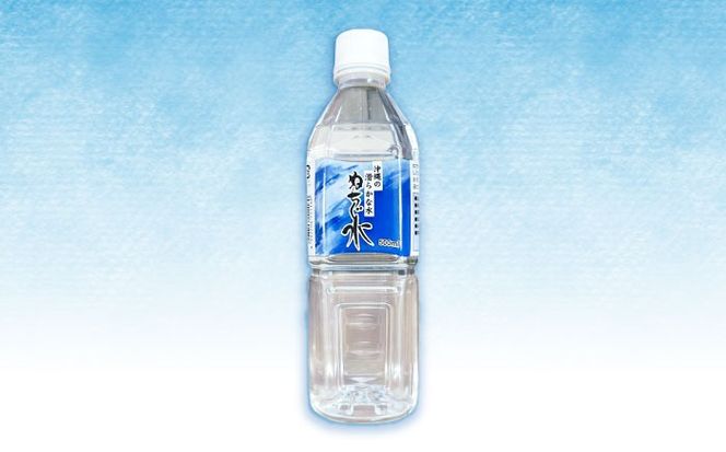 自然の名水 ぬちぐ水 500ml 24本 水 飲料水 ミネラルウォーター 防災 キャンプ 備蓄 / トゥワァイス[BCEJ001]