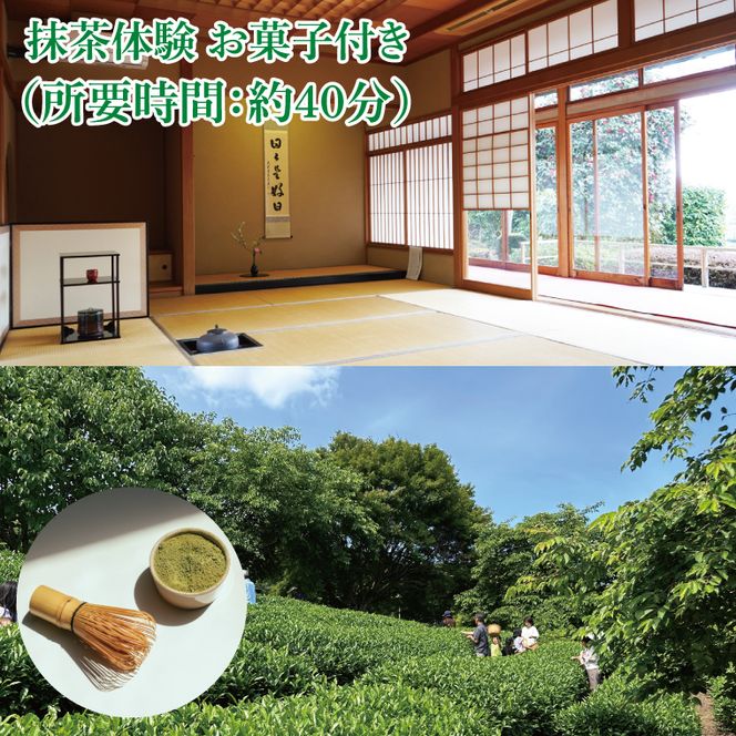 奥久慈茶の里公園満喫チケット(1名様分)【抹茶体験・和紙人形美術館見学・奥久慈茶のお土産付き】｜抹茶 お茶 チケット 体験 抹茶体験 1名様 見学 お土産 奥久慈茶 茨城県 大子町 緑茶(CO003)