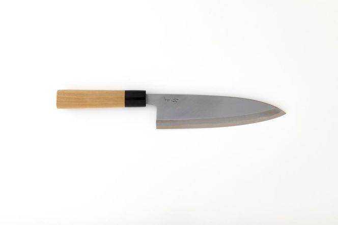 【京都 食道具竹上】 出刃包丁 15cm （魚さばき用 右利き用）食道具竹上 鋼 鋼包丁 和包丁 日本製 高級 切れる キッチン用品 キッチン でばぼうちょう ナイフ 雑貨 日用品 