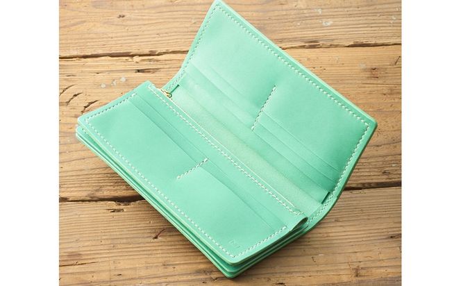 色が選べる 革職人手縫いの長財布【Cafe&Leather Dii】_HA2090 革 革財布 長財布 手作り 福岡県宗像市 宗像市 福岡 宗像