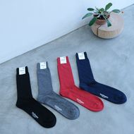 大きいサイズのビジネスソックス 4足セット XLサイズ(28-30cm) ビジネスセット / オーガニックコットン フォーマルカラー 革靴 