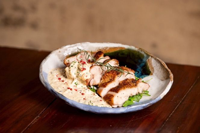 酒屋併設の隠れ家呑喰処 フレンチ×居酒屋 5品ペアコース 165-030