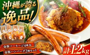 『命豚ソーセージ4種＆命豚ハンバーグ2種セット』 豚肉 ハンバーグ ソーセージ 詰め合わせ お取り寄せ 国産 ギフト 冷凍 沖縄市 / DELICATESSEN NUCHIBUTA [BCAR002]