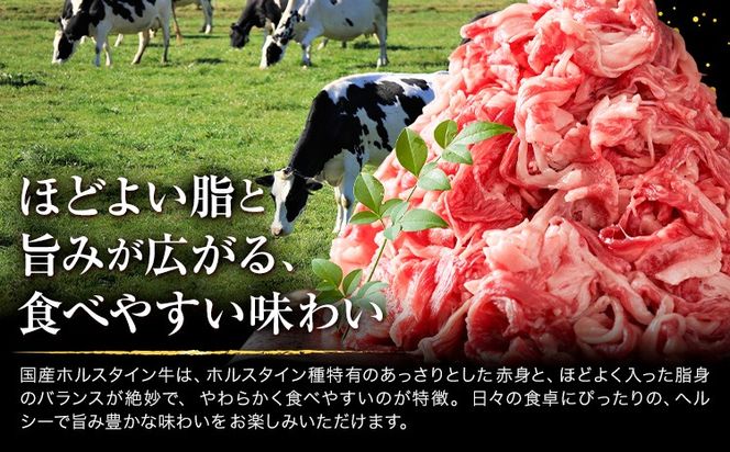 牛肉 肉 国産牛 切り落とし ホルスタイン 大容量 小分け 600g～1.8kg 1パック 300g 定期便 有 3ヶ月 6ヶ月 《出荷時期をお選びください》岡山県産 岡山県 矢掛市 お肉 にく カレー 牛丼 牛肉 切り落し 小分け 切落し 牛肉 小分け 牛肉---ofn_fokg_30d_25_8000_600g---