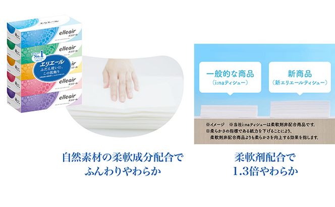 【2回お届け 計120箱】エリエール ティシュー 180組5箱 12パック ティッシュペーパー 箱ティッシュ ボックスティッシュ 紙 まとめ買い 防災 常備品 備蓄品 消耗品 日用品 生活必需品 送料無料 赤平市 ストック 