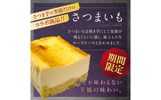 【期間限定】極上とろ生チーズケーキ（さつまいも） 470g ふるさと納税 スイーツ ケーキ チーズケーキ チーズ 濃厚 お祝い プレゼント パーティー デザート おやつ ちーず 生産者応援　PT00007