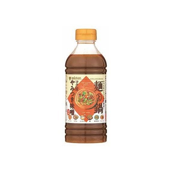 ミツカン 大好きだし。麺と鍋。コク旨やみつき味噌500ml×12本