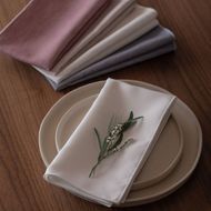 wsg0068 ナプキン eterble fabric Desir Napkin／エターブルファブリック デジー スノー