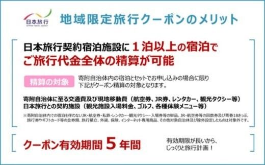 沖縄県恩納村 日本旅行 地域限定旅行クーポン6万円分（Eメール発行）