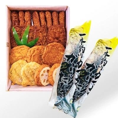 ガーリック鰹タタキ&さつま揚げ詰め合わせ A0-22【1460788】