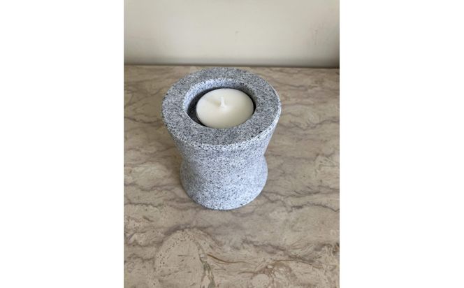 庵治石キャンドルスタンド 372013_GH012