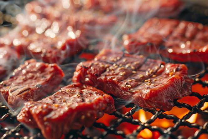 【訳あり】牛ハラミ（サガリ） 秘伝のタレ込み 味付け肉＆やわらか厚切り 塩だれ牛タン 食べ比べセット 計1.1kg（2026年1月上旬～発送）　YK00475