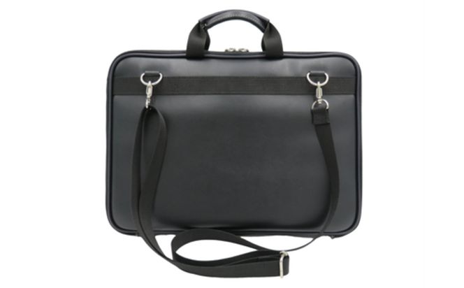 パトリッククラッチョショルダー (No.3896-01) ブラック / 木和田 クラッチ ショルダーバッグ スタイリッシュ 14インチパソコン 高級 かばん カバン バッグ 鞄 手作り メンズ レディース 日本製