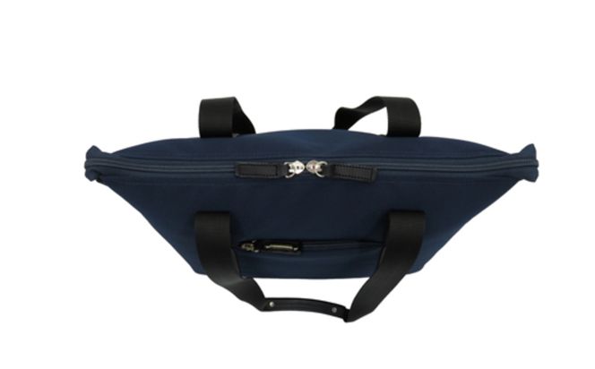 エビータシンプルトート (No.4001-60) ネイビー / 木和田 トートバッグ 軽量 撥水 ナイロン 肩掛け 手提げ A4サイズ 高級 かばん カバン バッグ 鞄 手作り メンズ レディース 日本製