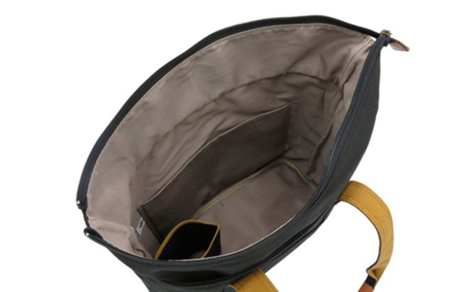 木綿屋五三郎伸長式トート (No.4992-01) 黒 / 木和田 トートバッグ 軽量 490g 帆布 A4サイズ シンプル デザイン 通勤 通学 普段使い 高級 かばん カバン バッグ 鞄 手作り メンズ レディース 日本製