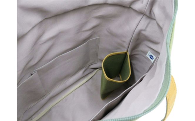 木綿屋五三郎伸長式トート (No.4992-53) 深緑 / 木和田 トートバッグ 軽量 490g 帆布 A4サイズ シンプル デザイン 通勤 通学 普段使い 高級 かばん カバン バッグ 鞄 手作り メンズ レディース 日本製