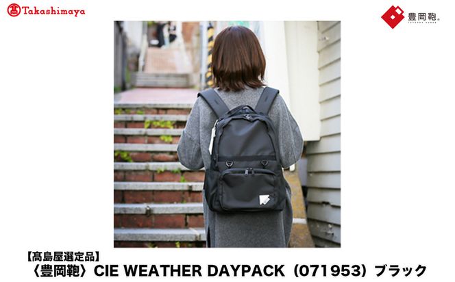 yɌLszyIizL CIE WEATHER DAYPACK (071953) ubN / ؘacX  rWlX Xg[g A4t@CΉ m[gPC[ ʋ Y fB[X bN obNpbN bNTbN