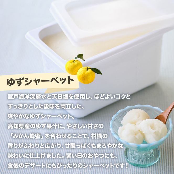 【四国一小さなまちのアイス屋さん】四国一小さなまちのアイス屋さん ゆずシャーベット 大容量 アイス 4000ml 4L 業務用 4リットル デザート スイーツ お菓子 アイス 柚子 ユズ 大容量 いっ