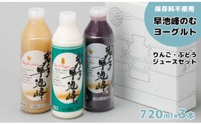 早池峰のむヨーグルト・ジュースセット 【270】