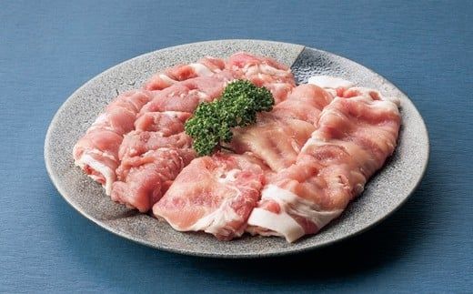 【定期便12ヶ月コース】白金豚（プラチナポーク）しゃぶしゃぶセット１㎏ 【517】