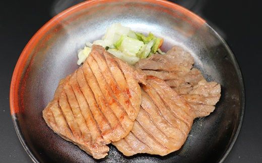 厚切り牛タン塩味500ｇ・味付け牛ハラミ500ｇ各1Ｐ【842】