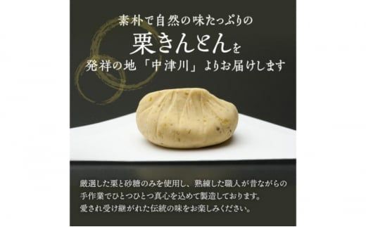 中津川銘菓：栗きんとん26個（10個入×2箱+6個入×1箱）[秋季限定] 信玄堂 【10月お届け】 F4N-2882