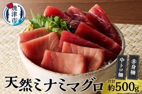 a20-427　天然南鮪　中トロ・赤身　刺身二種盛り